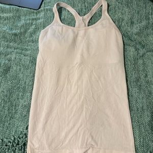 Lululemon ebb to street pink tankt top